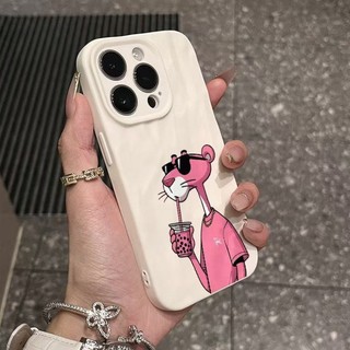 Dành Cho IPhone 17 16 15 14 13 12 11 Pro Max X XR XS MAX 7 8 PLUS Dễ thương Pink Leopard trường hợp điện thoại mềm