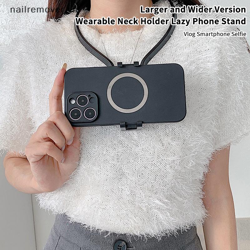 [NR] Giá đỡ Ne Giá đỡ điện thoại lười biếng cho IPhone 16 15 14 13 Pro Max Samsung Xiaomi Ngoài trời Góc đầu tiên Vlog Ghi âm Selfie Braet MỚI