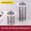 YYlingx Lọc Rác Bằng Thép Không Gỉ Chống Tắc Nghẽn Có Tay Cầm Tiện Dụng Cho Bồn Rửa Nhà Bếp / Phòng Tắm