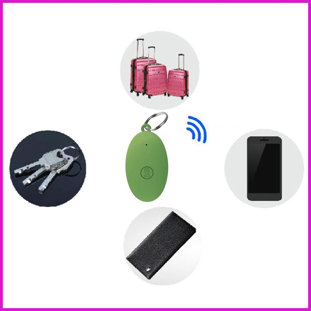 Lost Key Finder Thiết bị định vị chìa khóa ô tô Công cụ theo dõi báo động hai chiều cho điện thoại di động Túi hàng không dây Định vị lyuvn