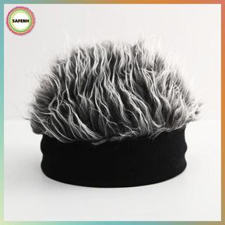Mũ Beanie Tóc Giả Retро Hip Hop, Phù Hợp Cho Nữ Và Nam