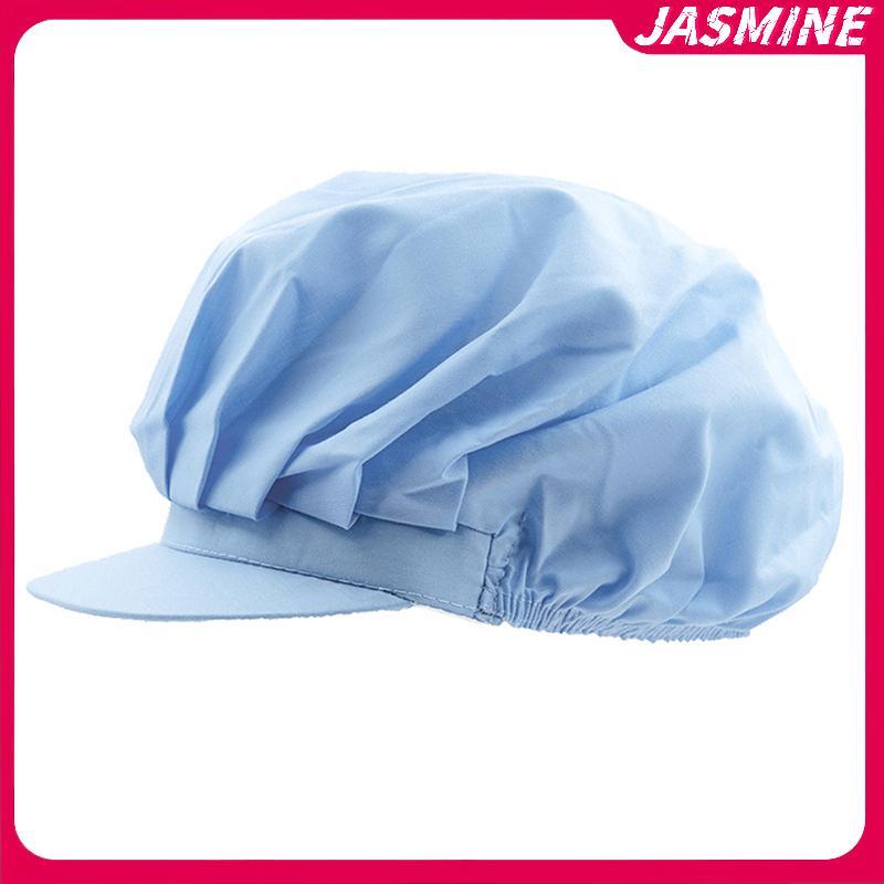 Mũ đầu bếp Jasmine chống bụi, phù hợp xưởng phục vụ và nhà máy thực phẩm