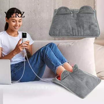 Máy sưởi chân điện YZ, Cài đặt có thể điều chỉnh Tấm lót chân sưởi ấm bằng điện mềm, Thảm sưởi chân sang trọng có thể gập lại dành cho gia đình Thảm sưởi ấm mùa đông