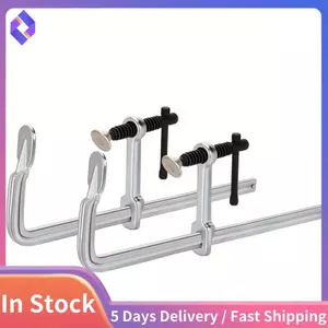 Kẹp thanh thép thả nhẹ Kẹp F kẹp 160x60mm để hàn gỗ làm việc kim loại làm việc DIY thủ công