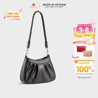 Túi Yuumy (Thời trang nữ xếp ly sành điệu - Túi đeo vai da Seasand YN267)