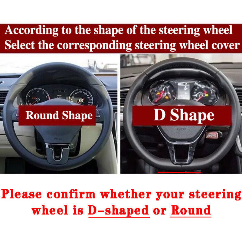 Dành Cho Xe Toyota Bọc Vô Lăng 38cm Lớp Đầu Tiên Da Bò Không Mùi Thoáng Khí Hút Mồ Hôi Chống Trượt Bảo Vệ Vios Yaris Innova Avanza Fortuner Wish Alphard Camry Altis Hilux