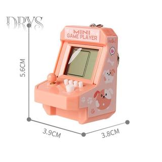 (TFT) Máy Chơi Game Mini Di Động Có Móc Khóa Trẻ Em Câu Đố Cầm Tay Retro Arcade MỚI