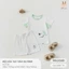 Bộ Cộc Tay Tăm sợi tre[ Siêu Mềm, Mát, Mịn Co Dãn Và Thấm Hút Mồ Hôi Tốt] Size 6M - 4Y (HCT24)