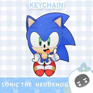 Ganci / Gantungan Kunci Akrilik SONIC THE HEDGEHOG - SONIC THE HEDGEHOG