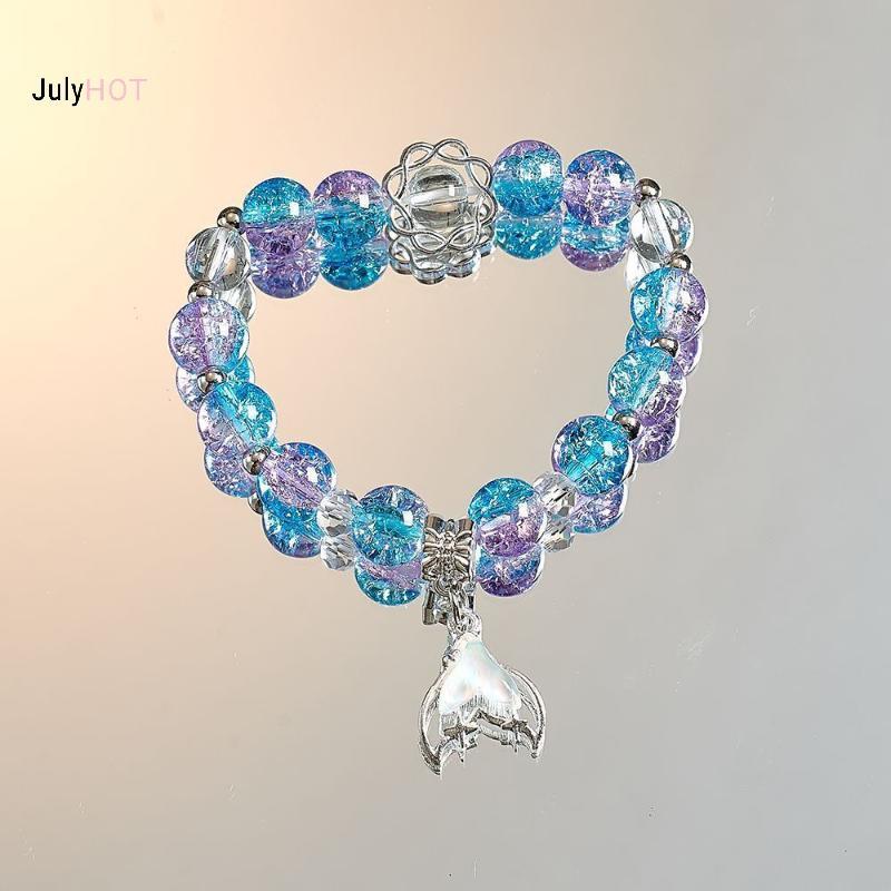 Vòng tay truyện cổ tích dreamy đuôi cá đính hạt ngọt ngào - Quà tặng thời trang cho bé gái