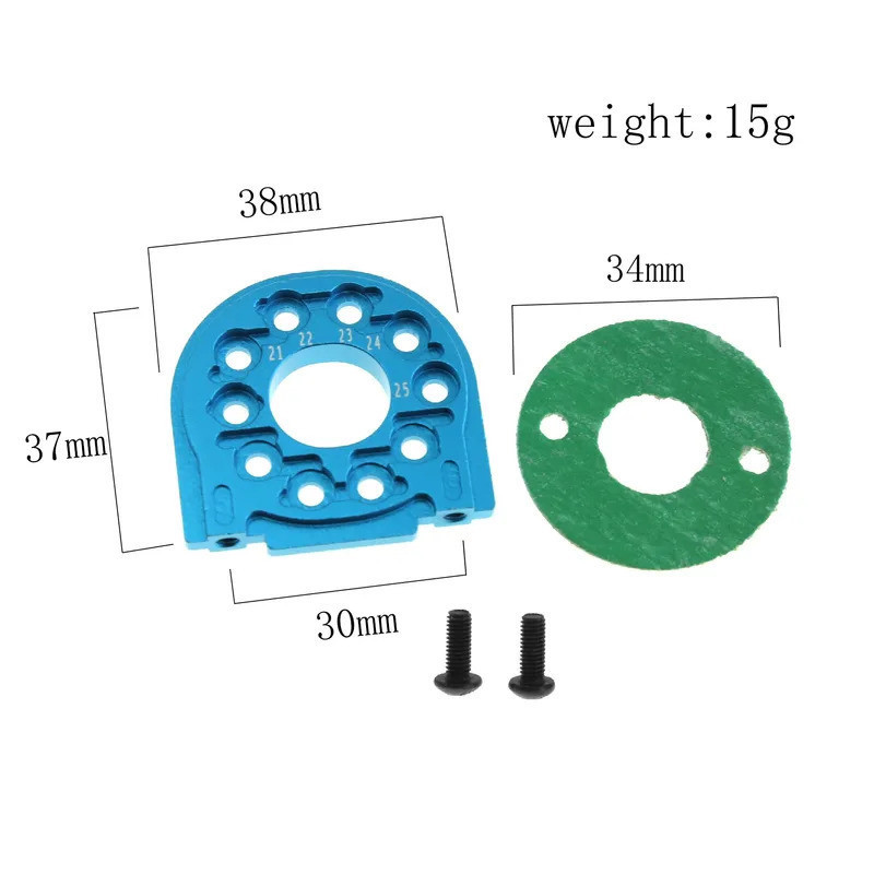 Kim Loại Động Cơ Gắn 54558 Cho Tamiya TT02 TT02B TT02D TT02FT TT02RR TT-02 TYPE-S 1 / 10 RC Xe Nâng Cấp Phần Phụ Kiện