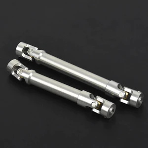94mm 114mm thép CVD đa năng khớp thép không gỉ trục truyền động cho 1 / 10 RC xe điều khiển từ xa 313 chiều dài cơ sở leo xe shrin