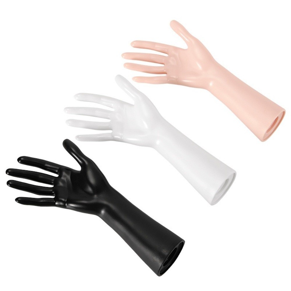 Mô hình tay giả GAVESTO, Tay ma-nơ-canh dài tay PVC, Đa năng 25 / 32cm Chuỗi hiển thị Mô hình trưng bày trang sức