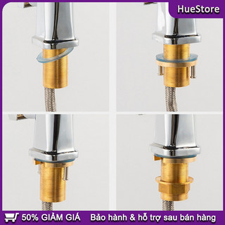 Ốc cố định chân vòi lavabo đa năng nóng lạnh Kèm Đệm Cao Su，Đai Ốc Cố Định Chân Vòi Nước，Cố định vòi nước bồn rửa chén