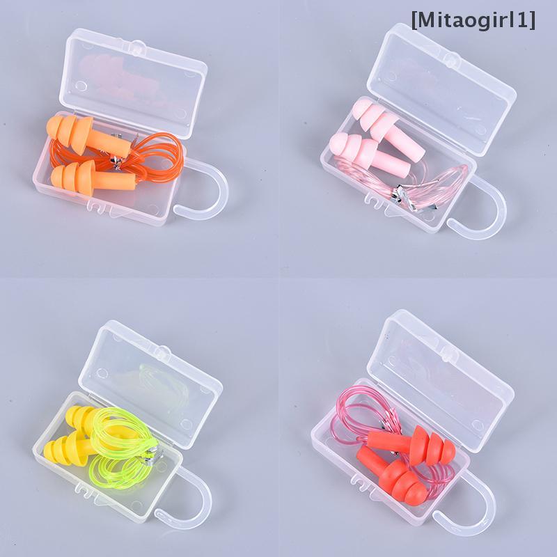 [MG1] Nút tai silicon chống thấm nước Nút tai chống ồn khi ngủ Giảm tiếng ồn [Vn]