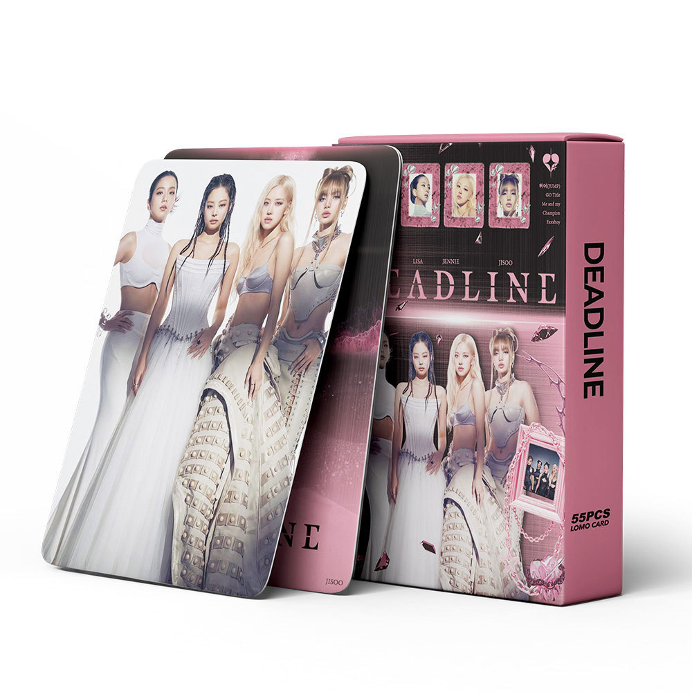 BLACKPINK DeadLine 2026 Photocard JISOO JENNIE Lomo Card Bưu Thiếp