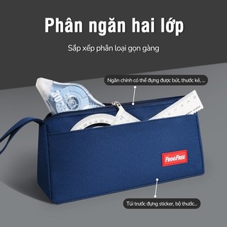 Túi Đựng Bút Cơ Bản Nhiều Màu, Bằng Vải, Đơn Giản, Học Sinh, Thiết Kế Thông Minh, Tiện Dụng