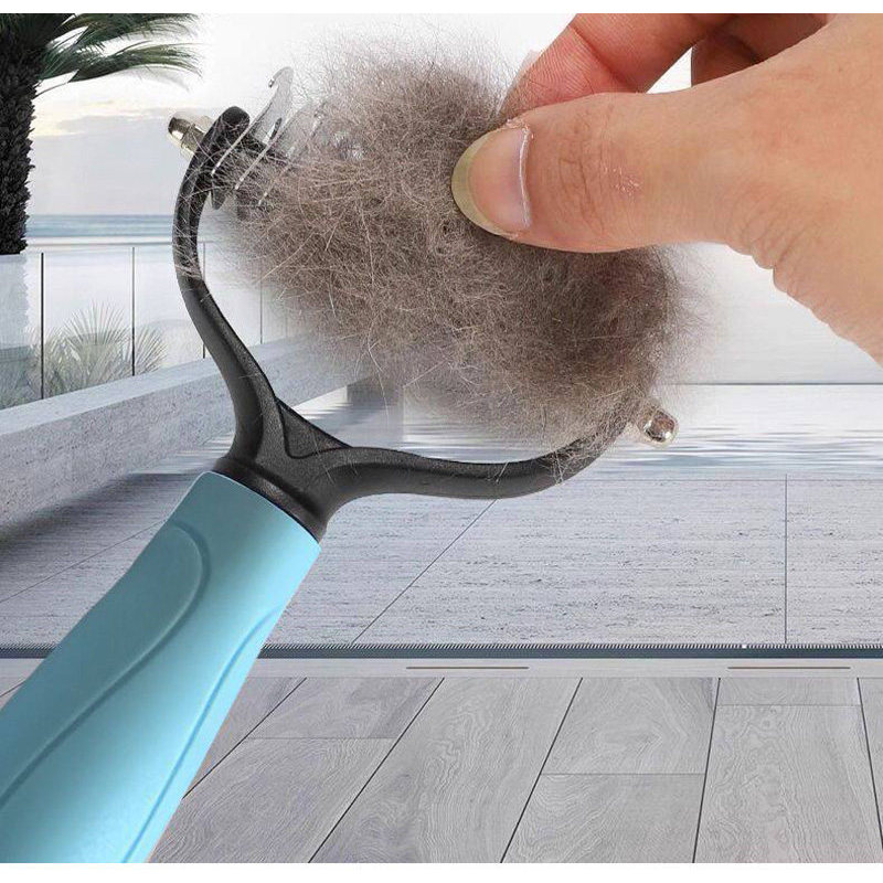 Dụng cụ làm sạch tóc cho chó chải lông thú cưng Lược cạo lông thú cưng Dụng cụ làm mỏng tóc mèo