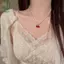 Ngọt Ngào Ngọc Trai Anh Đào Dễ Thương Cho Nữ Ngọc Trai Xương Đòn Dây Xích Cổ Nelace Bé Gái Ne Dây Xích Tinh Tế Choker Trang Sức