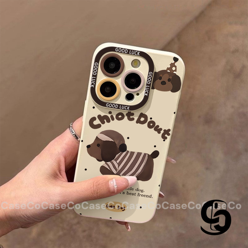 Ốp Lưng Cho Oppo Reno 15 15F 12F 11F 7Z 5 7 12 11 6 5F A94 F19Pro 8T Bìa mềm cặp đôi cún con dễ thương