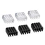 BTM 12 Lược Cáp Máy Tính Cho Đầu Nối 8Pin Cải Thiện Hệ Thống Thông Gió Vỏ