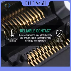ULJ Enplas SSOP20 IC Test Soet 065mm Pitch OTS2006501 Bộ chuyển đổi để đánh giá và kỹ thuật Chip ổn định.