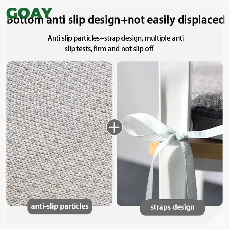 GOAY Thi Đệm Ghế Siêu Mềm Memory Foam Văn Phòng Miếng Lót Thoáng Khí Phục Hồi Eo Đệm VN