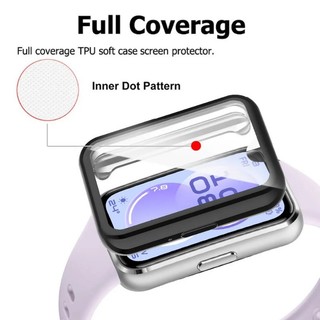 Ốp bảo vệ TPU mạ mềm + phim full trong suốt cho Huawei Band 11 Pro/Band 11