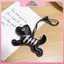 MYPANDA Dachshund Móc khóa chó Mặt dây chuyền dễ thương Puppy Da PU Móc chìa khóa Phụ kiện Túi động vật Chìa khóa quyến rũ Trang trí.