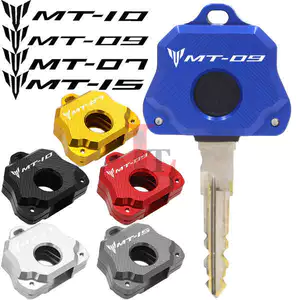 Nắp chìa khóa sửa đổi MT10 MT09 MT07 MT15 dùng cho Yamaha ốp bảo vệ chống rơi chìa khóa hợp kim nhôm