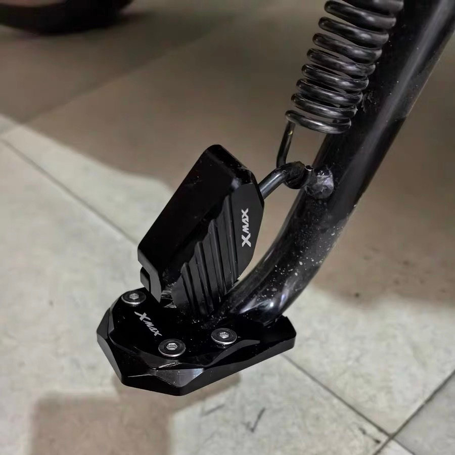 CHO YAMAHA XMAX300 2018-2026 Xe Máy Bên Đứng Phóng To Chân Đế Miếng Lót Nối Dài Chống Trượt Tấm Hỗ Trợ Chân Khối Hỗ Trợ