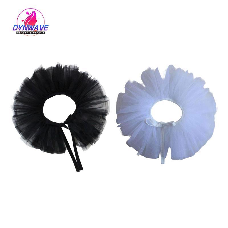 Gothic Tulle Ruffle Cổ Trang Phục Phụ Kiện Khăn Choàng Trang Trí Ve Áo Có Thể Tháo Rời