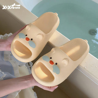 XIXITIAO Dép Nữ Gấu Dễ Thương Sinh Viên Mặc Ngoài Trời Mùa Hè Nhà EVA