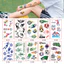 Trò chơi thể thao Đề can bóng đá hình xăm tạm thời dành cho người hâm mộ Trang trí cúp thế giới