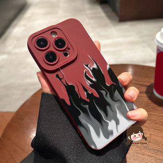 Ốp Điện Thoại Ngọn Lửa Đen Thoáng Mát Cho OnePlus 1 + ACE 6 6T 5 3 2 Pro 3V 2V Racing Nord 3 2 N30 CE3 CE2 Lite Turbo 6V Vỏ Mềm Chống Sốc Sang Trọng