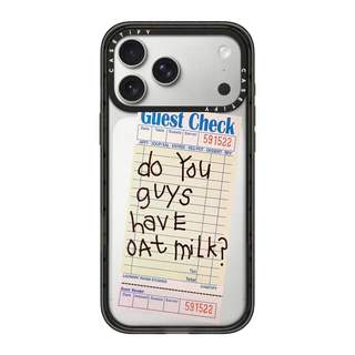 CASECASE X các bạn có hộp đựng sữa yến mạch Đen / Xanh da trời / Hồng Bộ sưu tập kẹo Fizz Màu sắc trong suốt cứng từ tính Vỏ tác động cho Apple IPhone 13 14 15 16 17Pro Max Plus