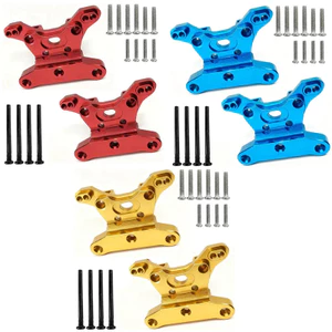 Cho SCY1 / 16 16101 16102 16103 16106 16201 PRO Xe RC tốc độ cao nâng cấp phụ kiện kim loại phía trước và phía sau khung sốc