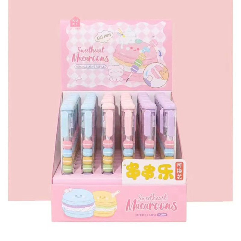 🌟Keqijia 8212 Dây Dây Nhạc Bấm Bút Gel ins Cao Cấp P7LW