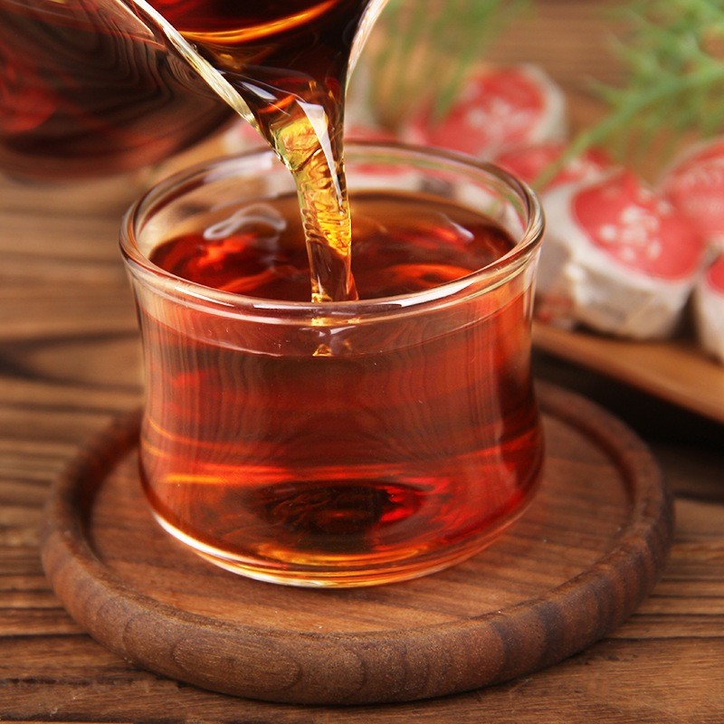 [TÚI 06 VIÊN DÙNG THỬ] Trà Phổ Nhĩ Chín Nụ Vàng Cao Cấp Vân Nam 22 Năm Tuổi Năm 2003