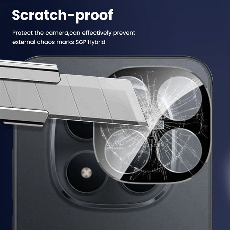 1-3 Cái 3D Full Camera Bảo Vệ Cho Redmi Note 15R 15 Pro + Pro Ống Kính Máy Ảnh Cạnh Đen Kính Cường Lực Cho Redmi 15C 15 4G 5G Ốp lưng Phụ Kiện Bảo Vệ Ống Kính