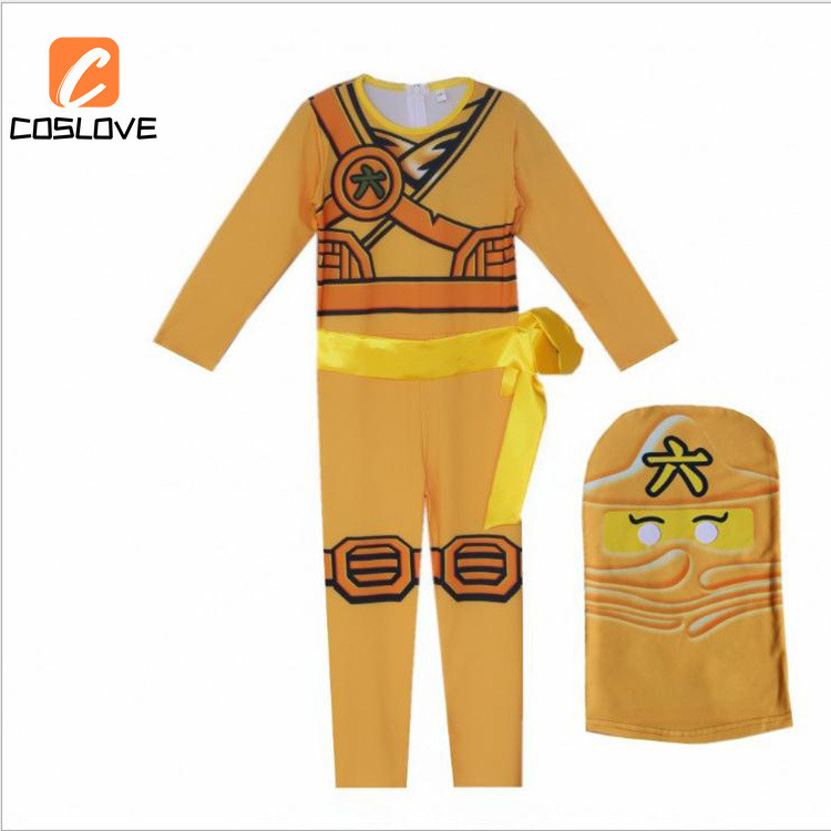Anime Phim LEGO Ninjago Cosplay Quần Áo Trọn Bộ Trang Phục Trang Phục Cho Trẻ Em Áo liền quần Tiệc Gia Đình Cosplay Đồng Phục