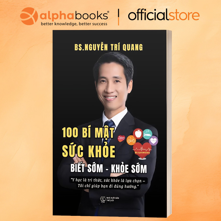 Sách: 100 Bí Mật Biết Sớm - Khoẻ Sớm - Bs. Nguyễn Trí Quang (SDV)