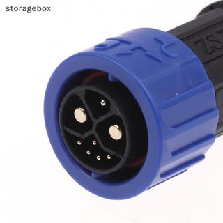 [Hộp đựng] 1 Cái 50A Năng Lượng Lithium Xe Đạp Điện Nam Nữ Cổng Sạc M23 2 + 1 + 5 Đầu Nối Pin Xe Máy Sạc Cắm Soet Đẹp
