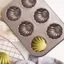NOTE1 Khuôn Làm Bánh, Khuôn Muffin Thép Carbon 6 / 9 / 12 Khoang, Lớp Phủ Chống Dính Chất Lượng Cao Hình Chuối Khay Nướng DIY Nhà Bếp