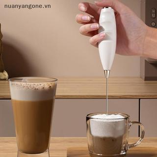 Nuanyangone.vn Máy trộn tạo bọt sữa điện không dây Máy tạo bọt cầm tay chạy bằng pin Kem cà phê Súp Bơ đậu phộng Trứng Đánh trứng Phụ kiện làm bánh mới