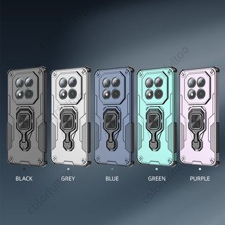 Ốp Lưng Cứng Chống Sốc Sang Trọng Cho Redmi Note 15 Pro Plus 15Pro + 2026 Ốp Điện Thoại Cho Note15 Note15Pro 5G 4G PC Ốp Lưng Bảo Vệ Chịu Lực Rugger Vòng Giá Đỡ Ốp Lưng Vỏ