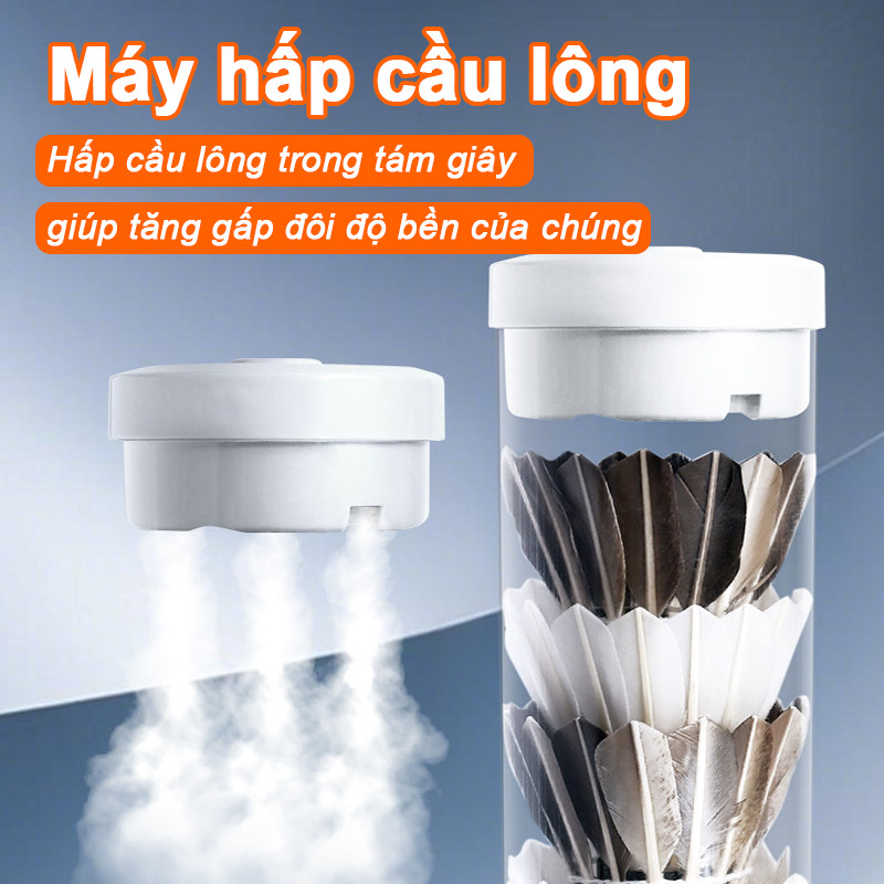 Máy tạo độ ẩm cầu lông di động, sạc TYPE-C, tăng độ bền khi thi đấu và tập luyện – máy tạo ẩm quả cầu lông