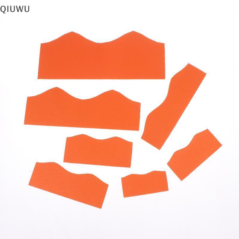 QIUWU 5 / 10 chiếc Hướng dẫn cắt đường viền Arc-Edge Công cụ cắt mẫu ống nước Ống dẫn nước Đánh dấu nhanh Bộ hướng dẫn cắt Công cụ bố trí.