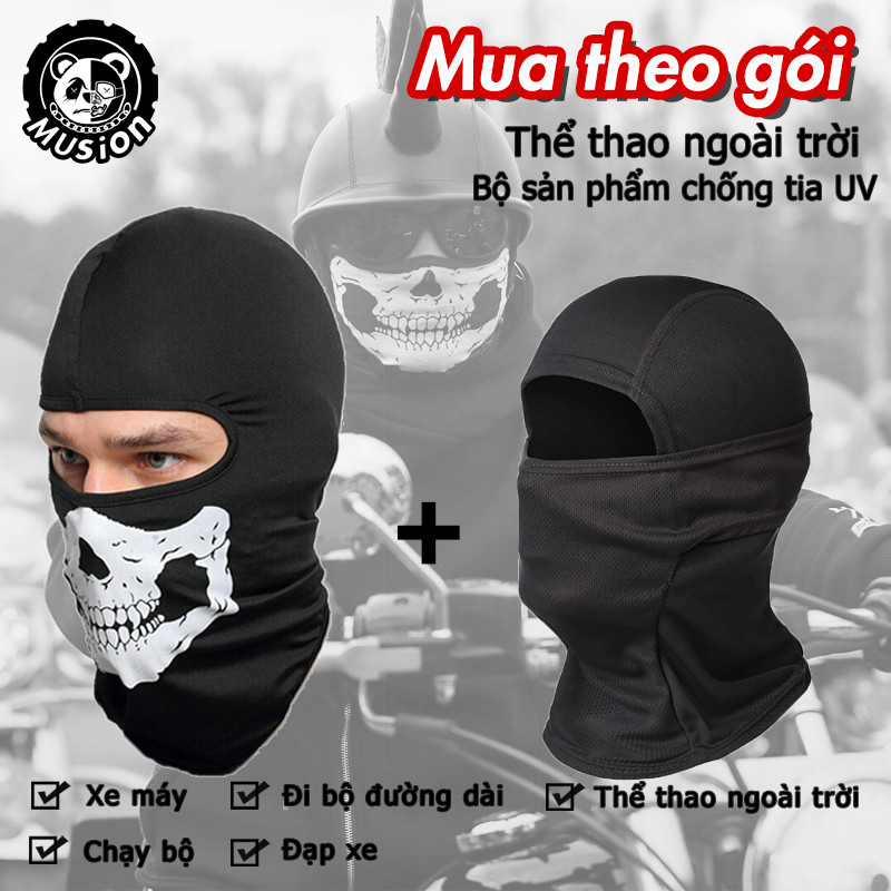 Mũ trùm đầu đa năng Ice Silk - Bảo vệ da mặt khi đi xe đạp, trượt băng, câu cá, chống tia UV hiệu quả