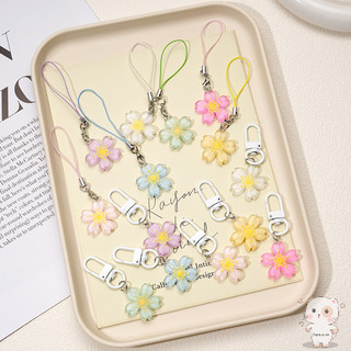 【Chamvn】Mặt dây chuyền hình hoa anh đào dễ thương tinh tế hình trái tim nữ tính USB dùng cho điện thoại túi